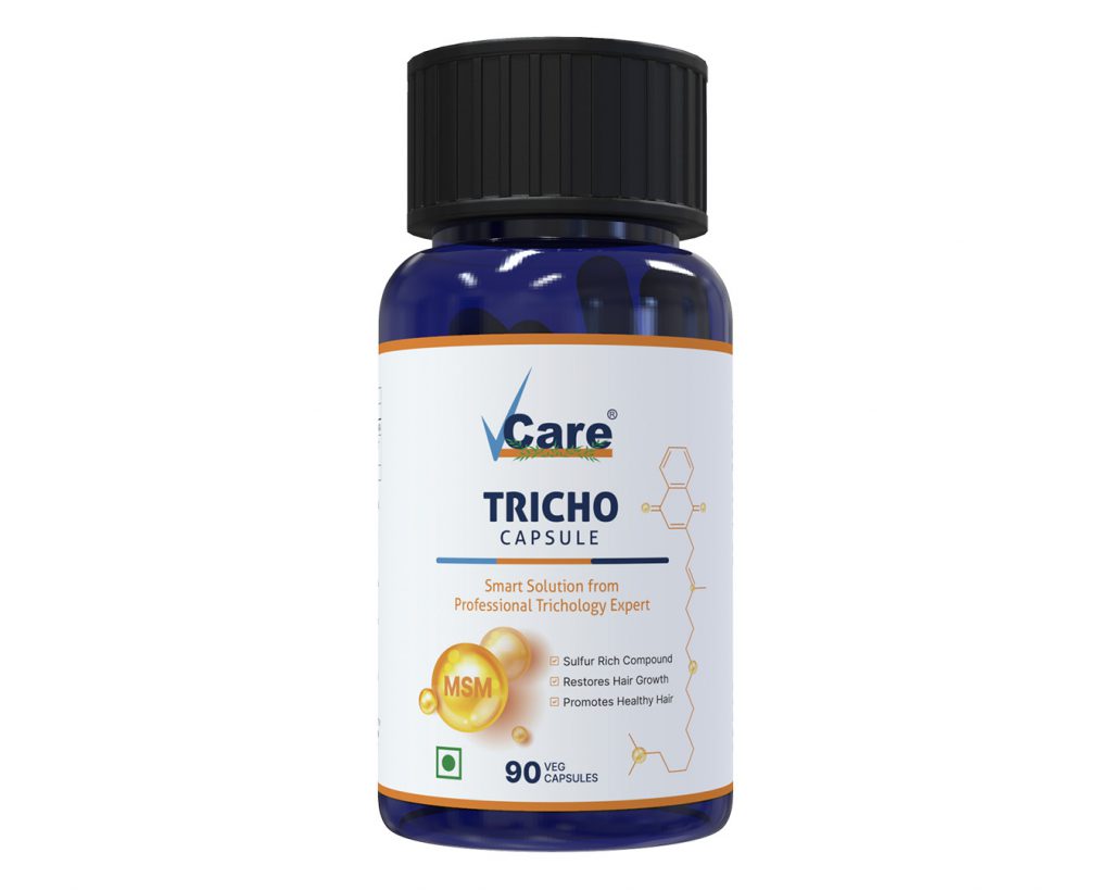 Tricho Capsule, Trichomineral, hair growth supplement, supplement rich in Sulphur, MSM Supplement