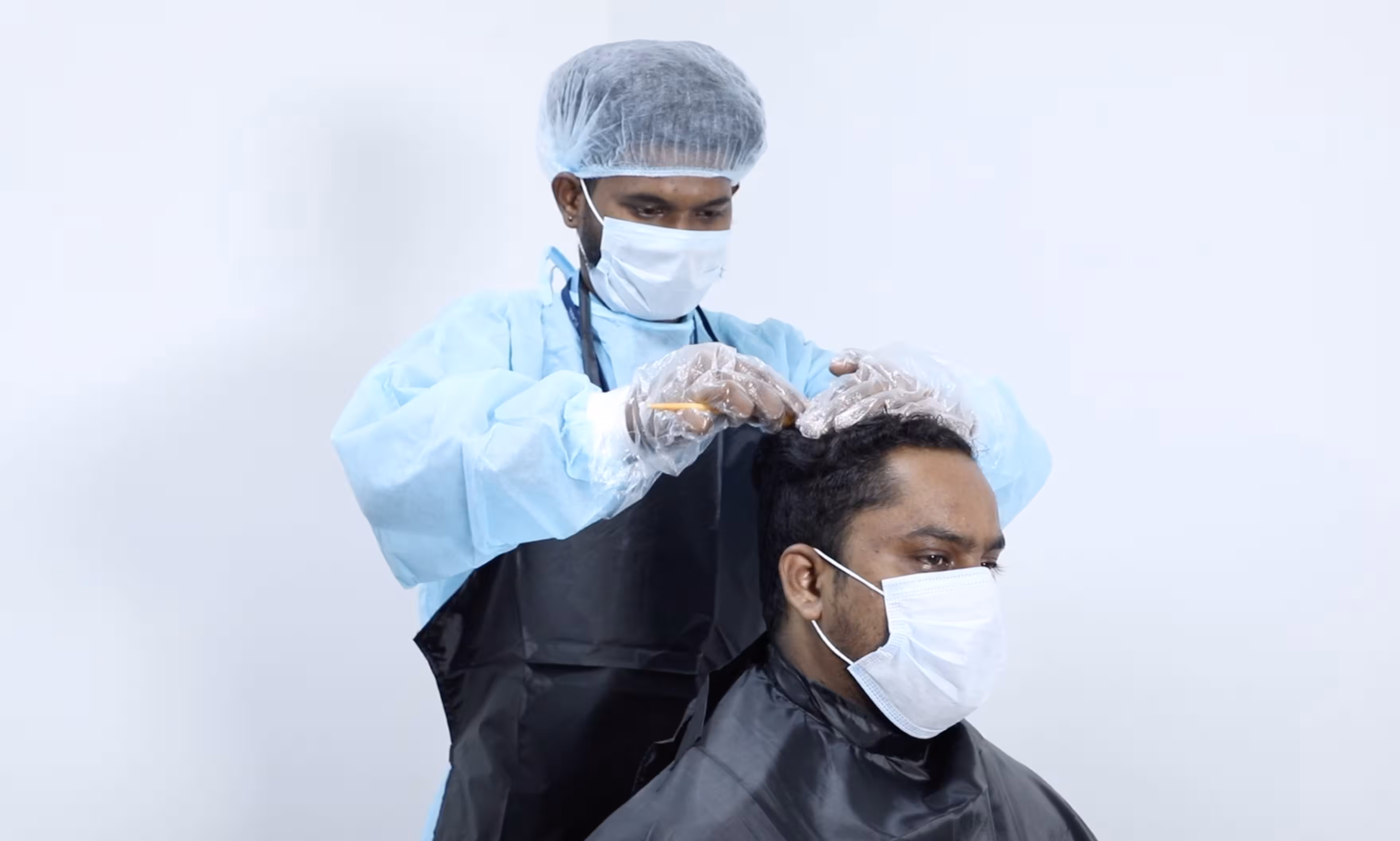 Dandruff treatment process