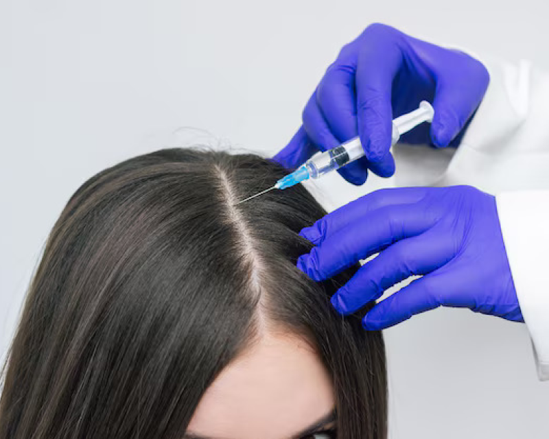 Exosome Therapy for hair by Vcare