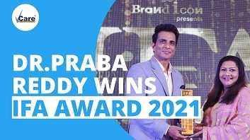 Dr. praba reddy wins IFA award 2021
