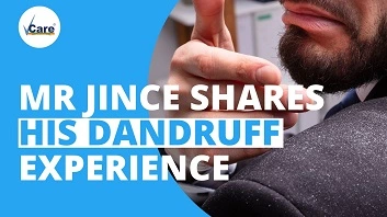 Mr jince shares his dandruff experience